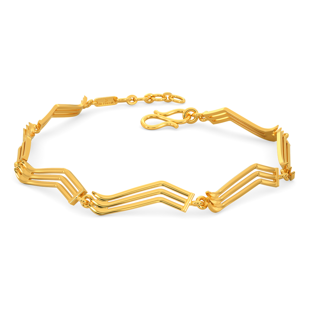 Drape Drama Gold Bracelets