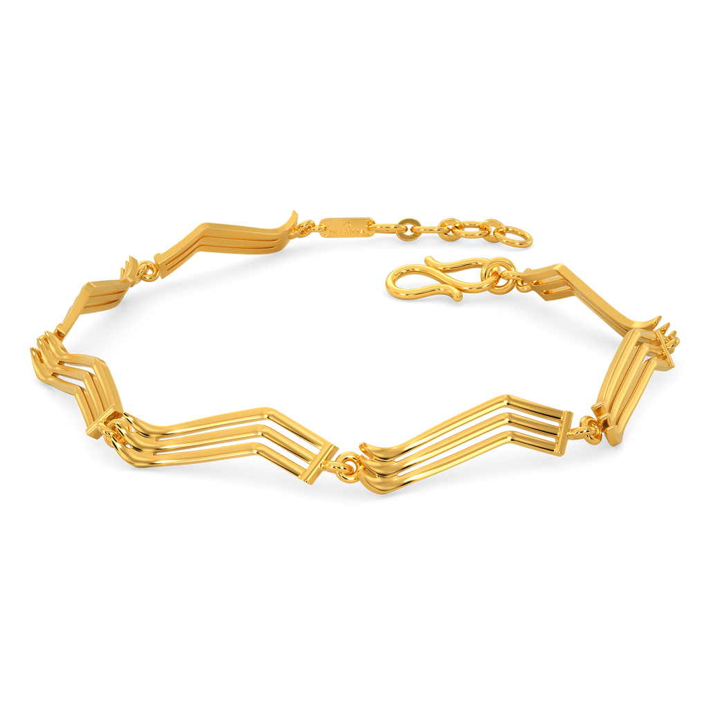 Drape Drama Gold Bracelets