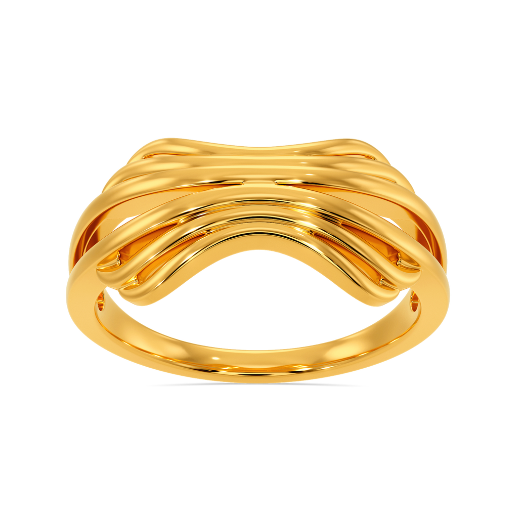 Summer Drape Gold Rings alternate view 3