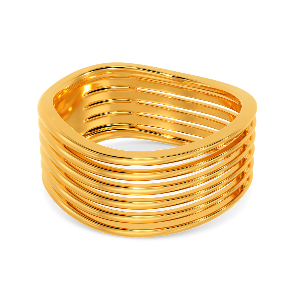 Drape A Drape Gold Rings alternate view 2