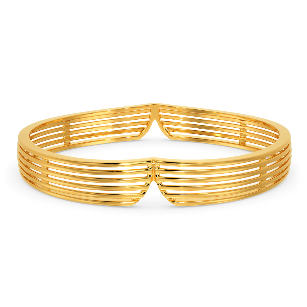 Drape Disco Gold Bangles