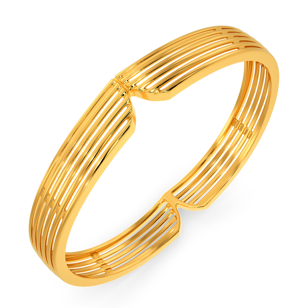 Drape Disco Gold Bangles