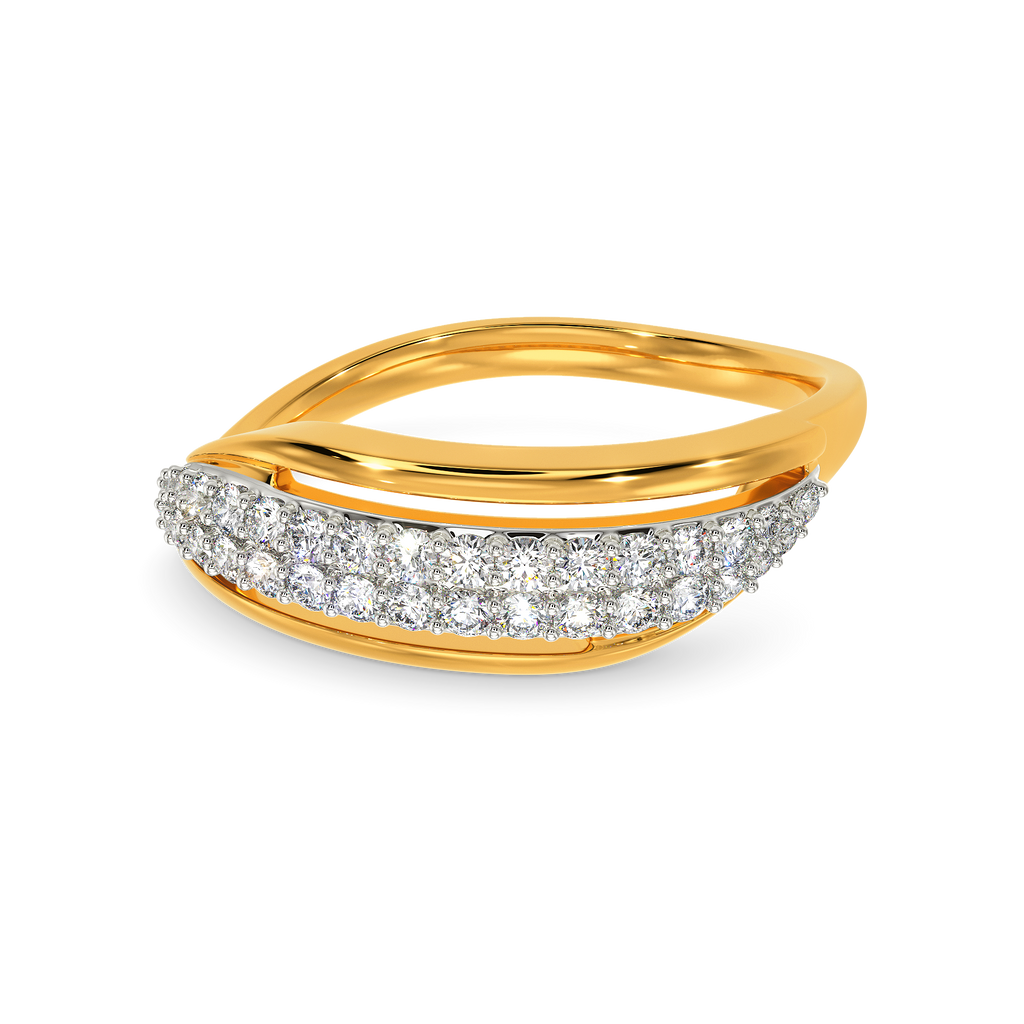 Drape Allure Diamond Rings alternate view 2