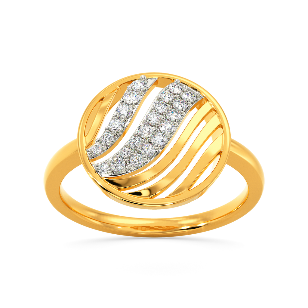 Effortless Drape Diamond Rings alternate view 3