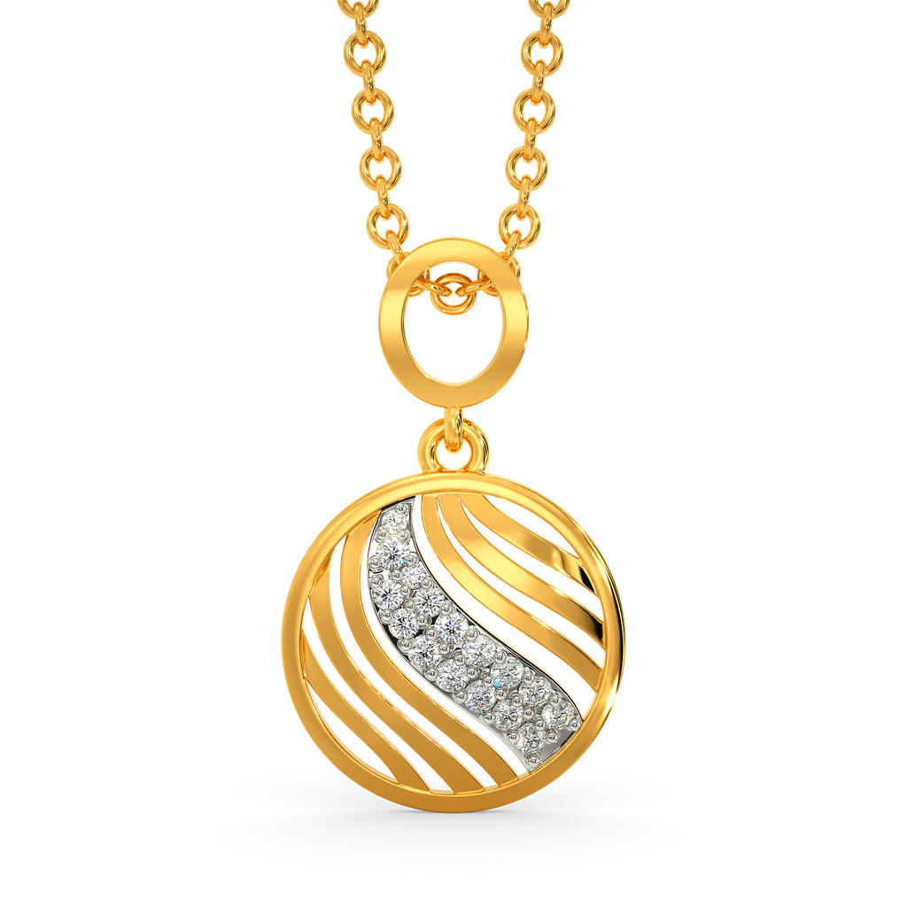 Effortless Drape Diamond Pendants