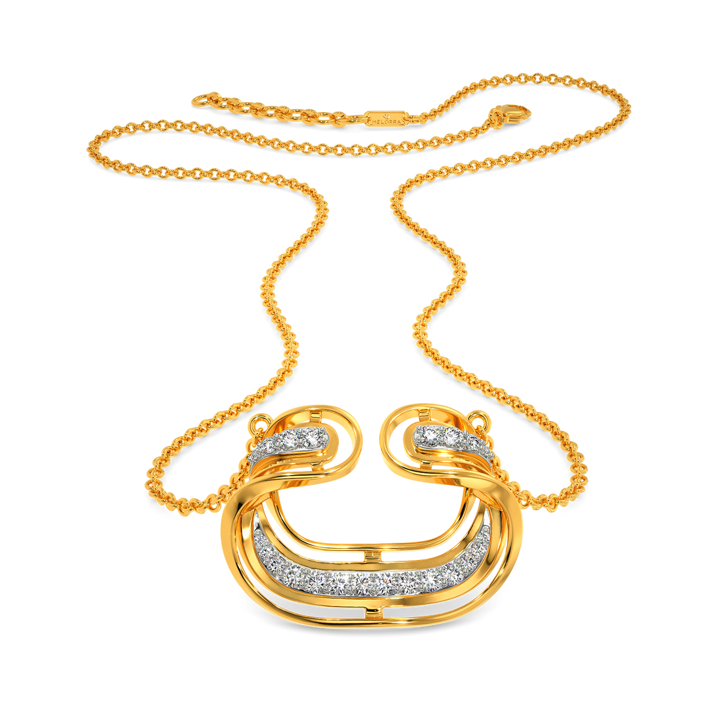 Draper Drapin Diamond Necklaces