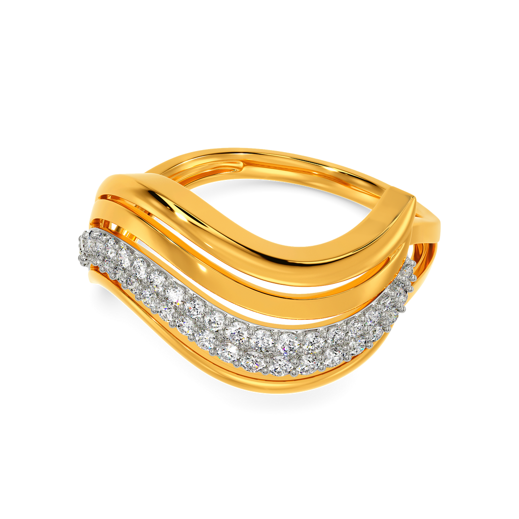 Drape Game Diamond Rings alternate view 2
