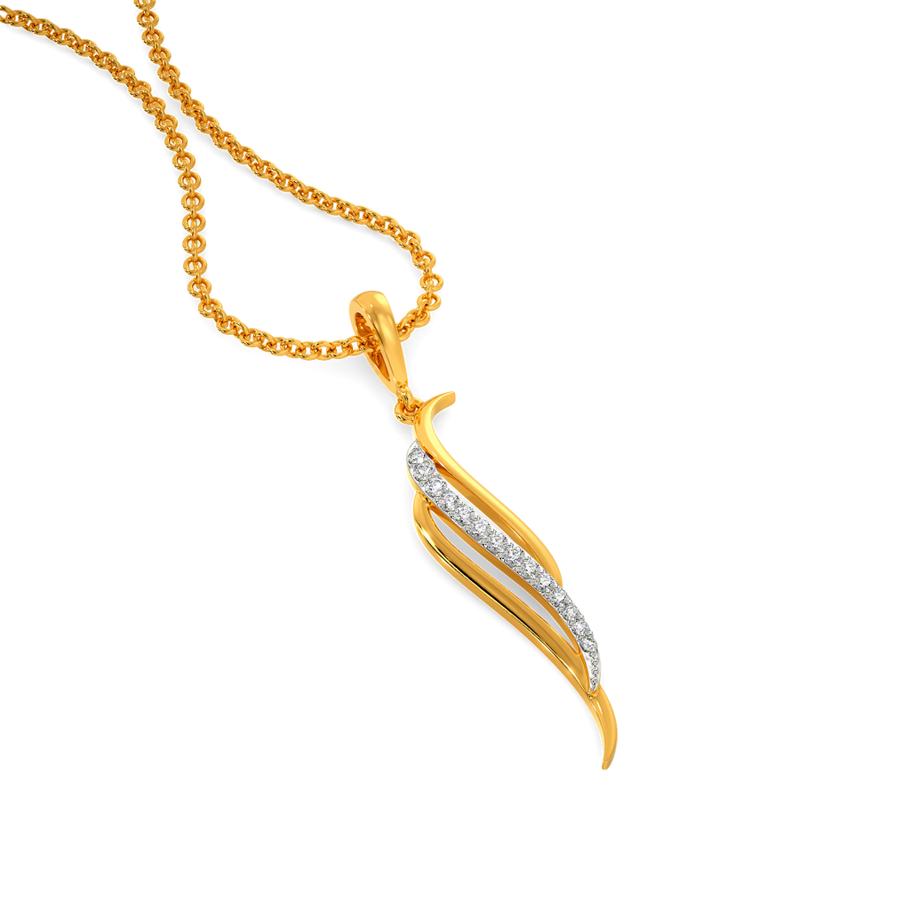 Drape Game Diamond Pendants