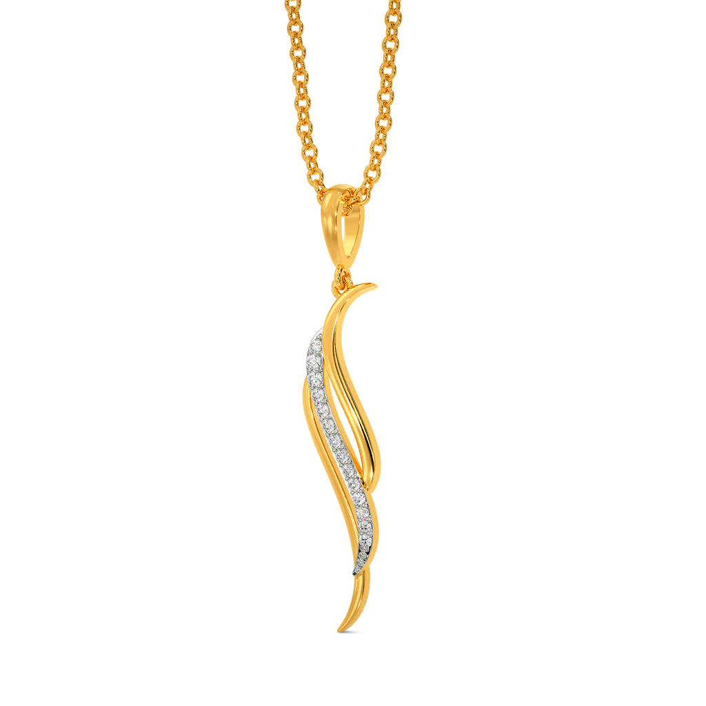 Drape Game Diamond Pendants