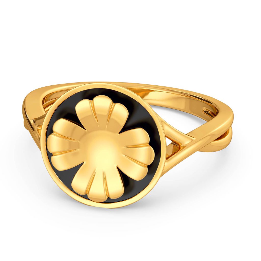 Floral Inks Gold Rings alternate view 3