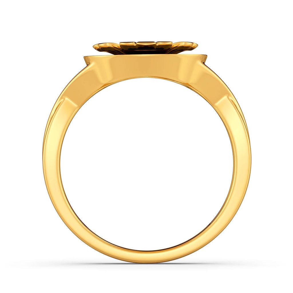Floral Inks Gold Rings image