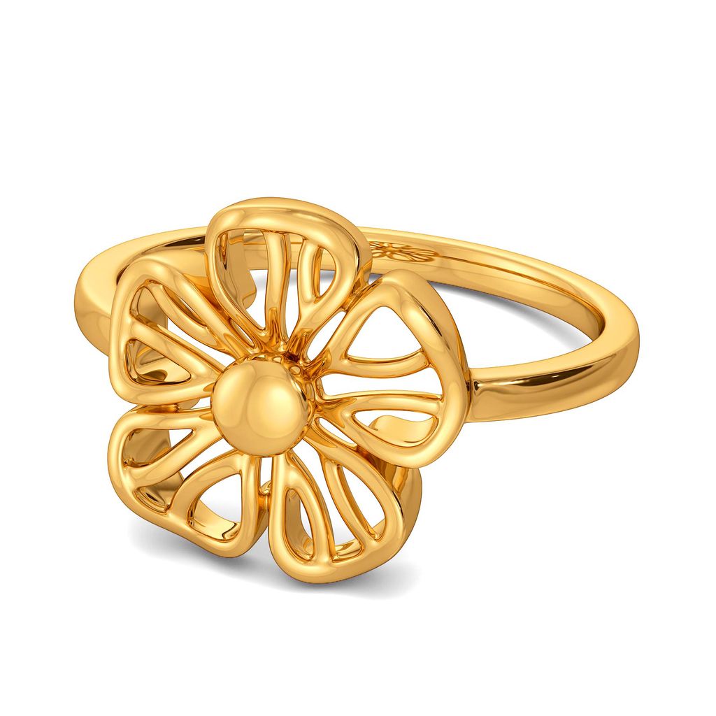 Floral Knights Gold Rings alternate view 3