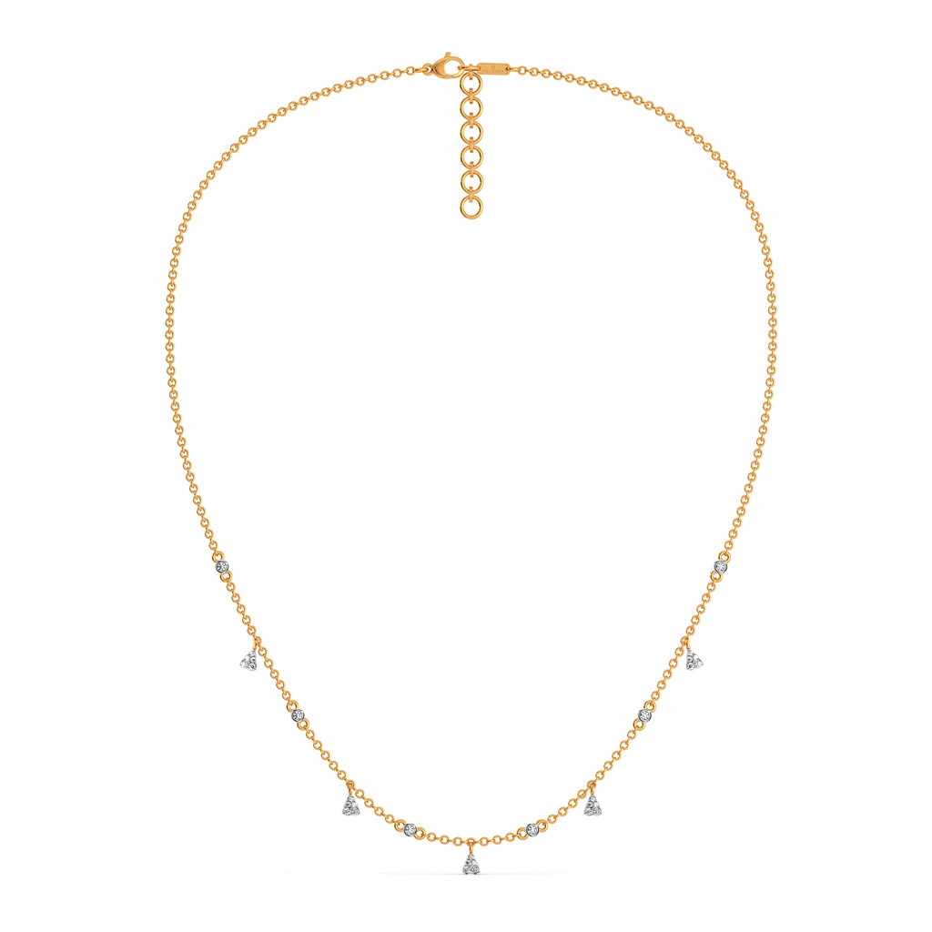 Drapes of Elegance Diamond Necklaces