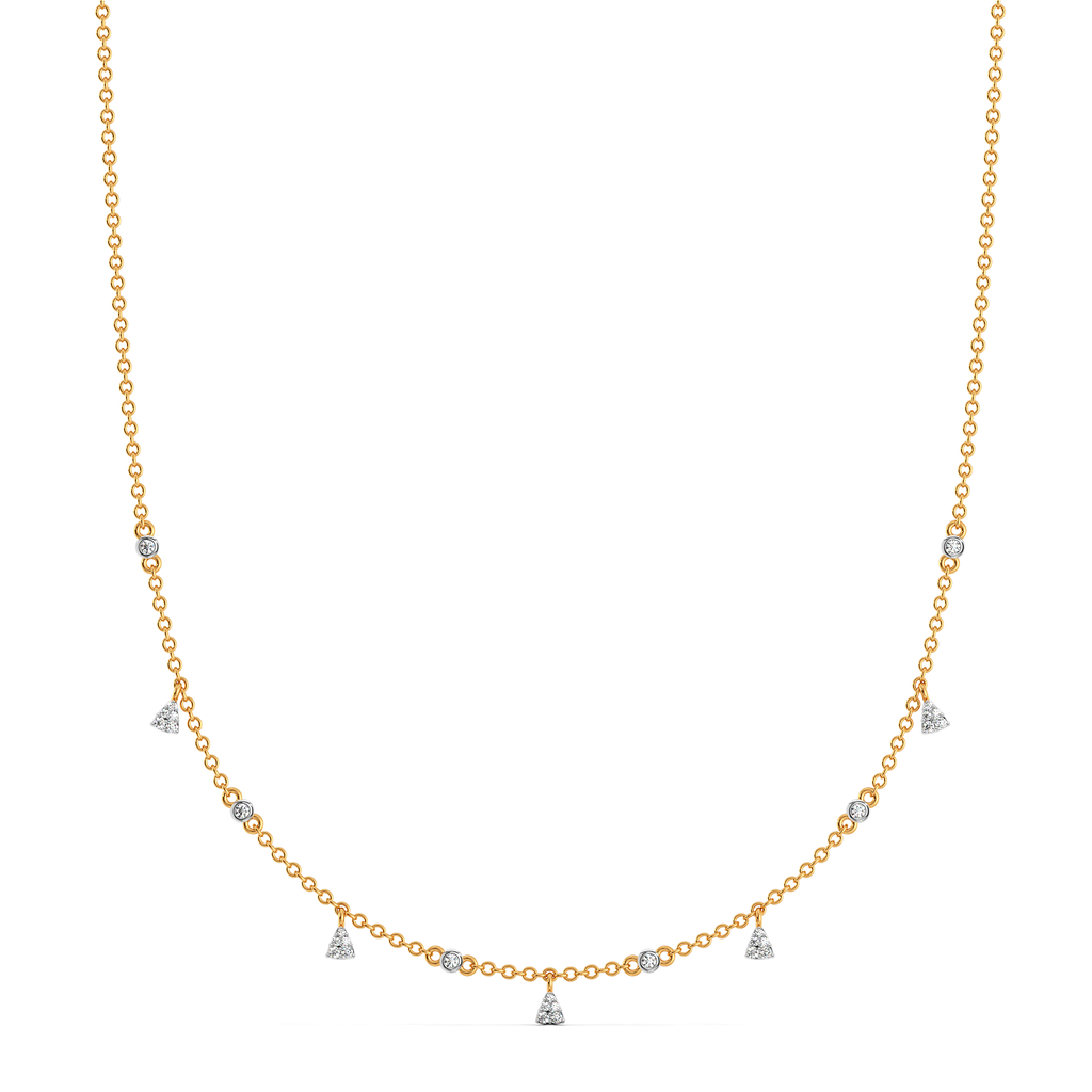 Drapes of Elegance Diamond Necklaces