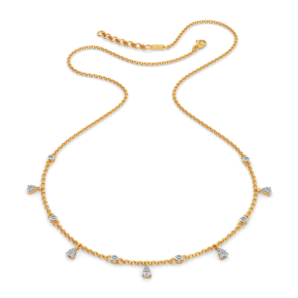 Drapes of Elegance Diamond Necklaces