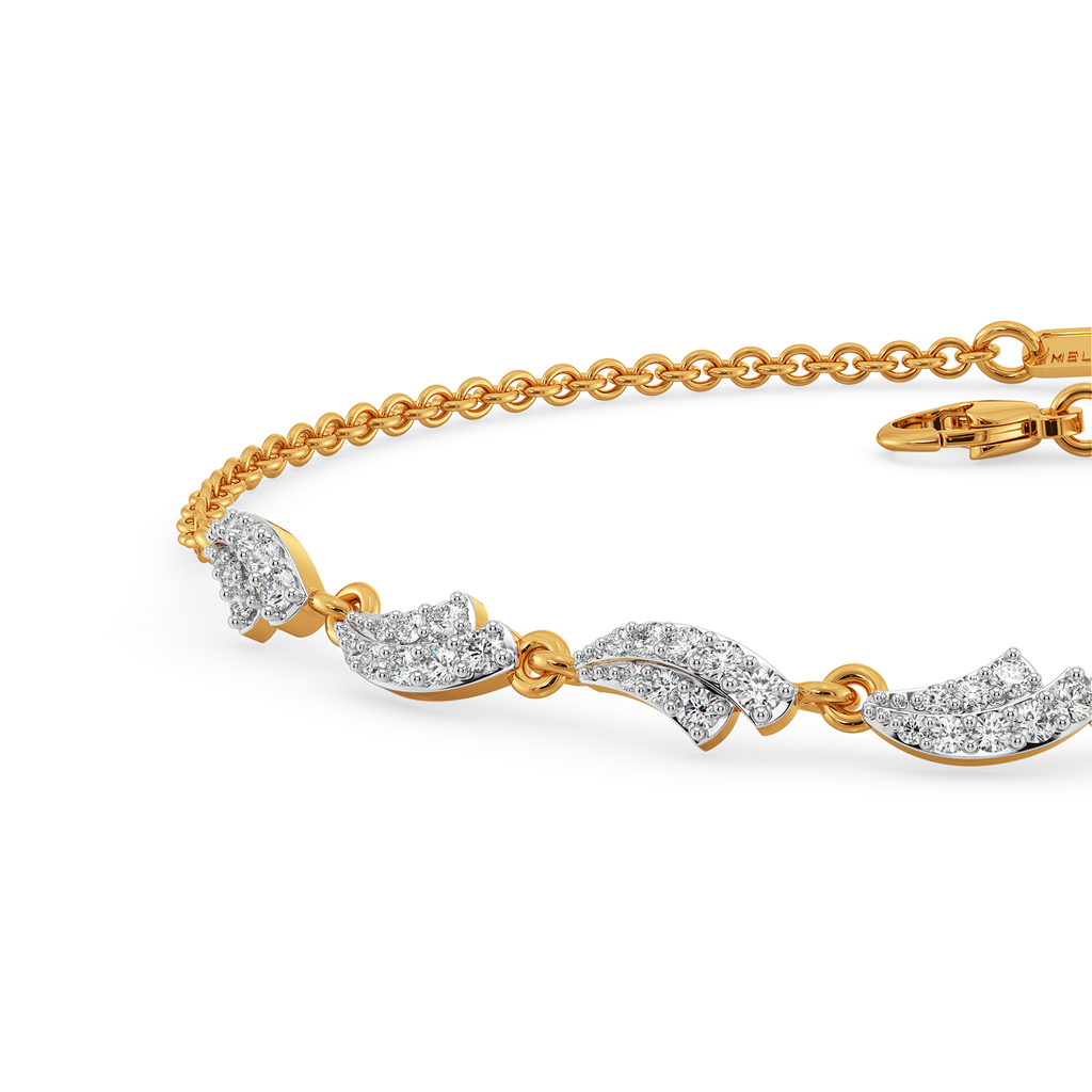 Slaying in Drapes Diamond Bracelets
