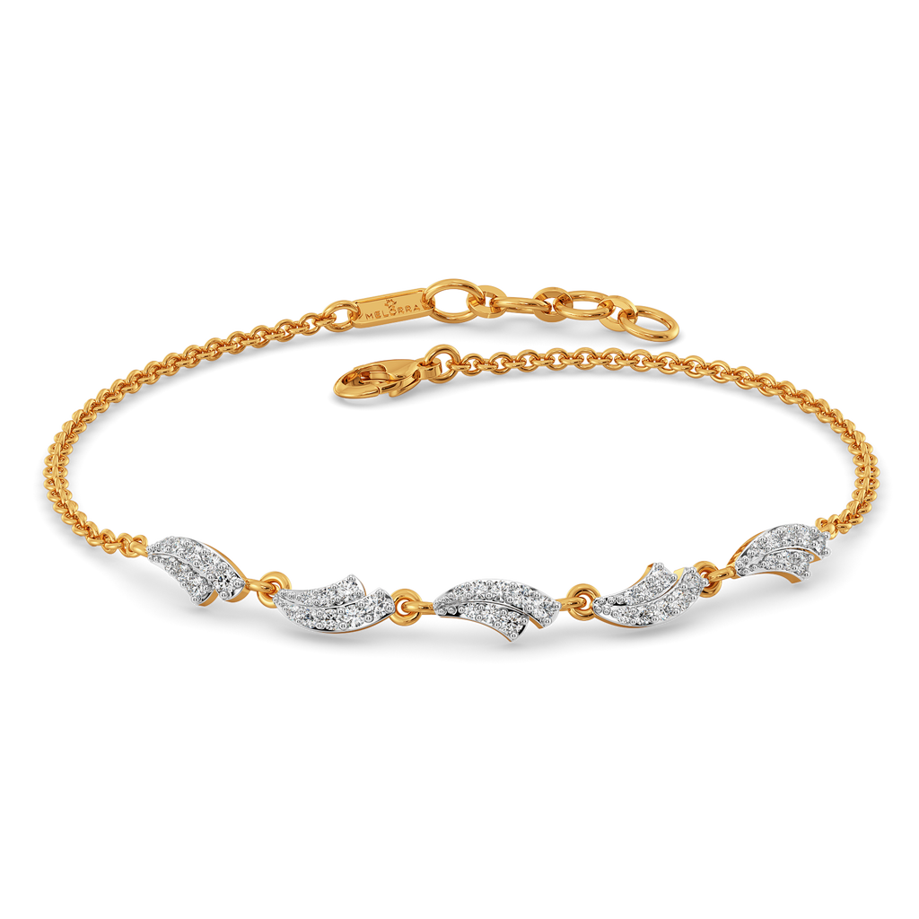 Slaying in Drapes Diamond Bracelets