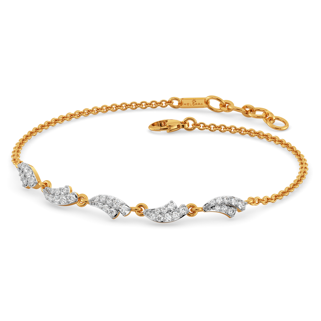Slaying in Drapes Diamond Bracelets