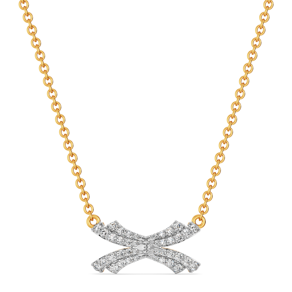 Slaying in Drapes Diamond Necklaces