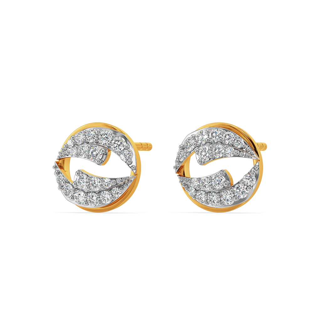 Slaying in Drapes Diamond Earrings
