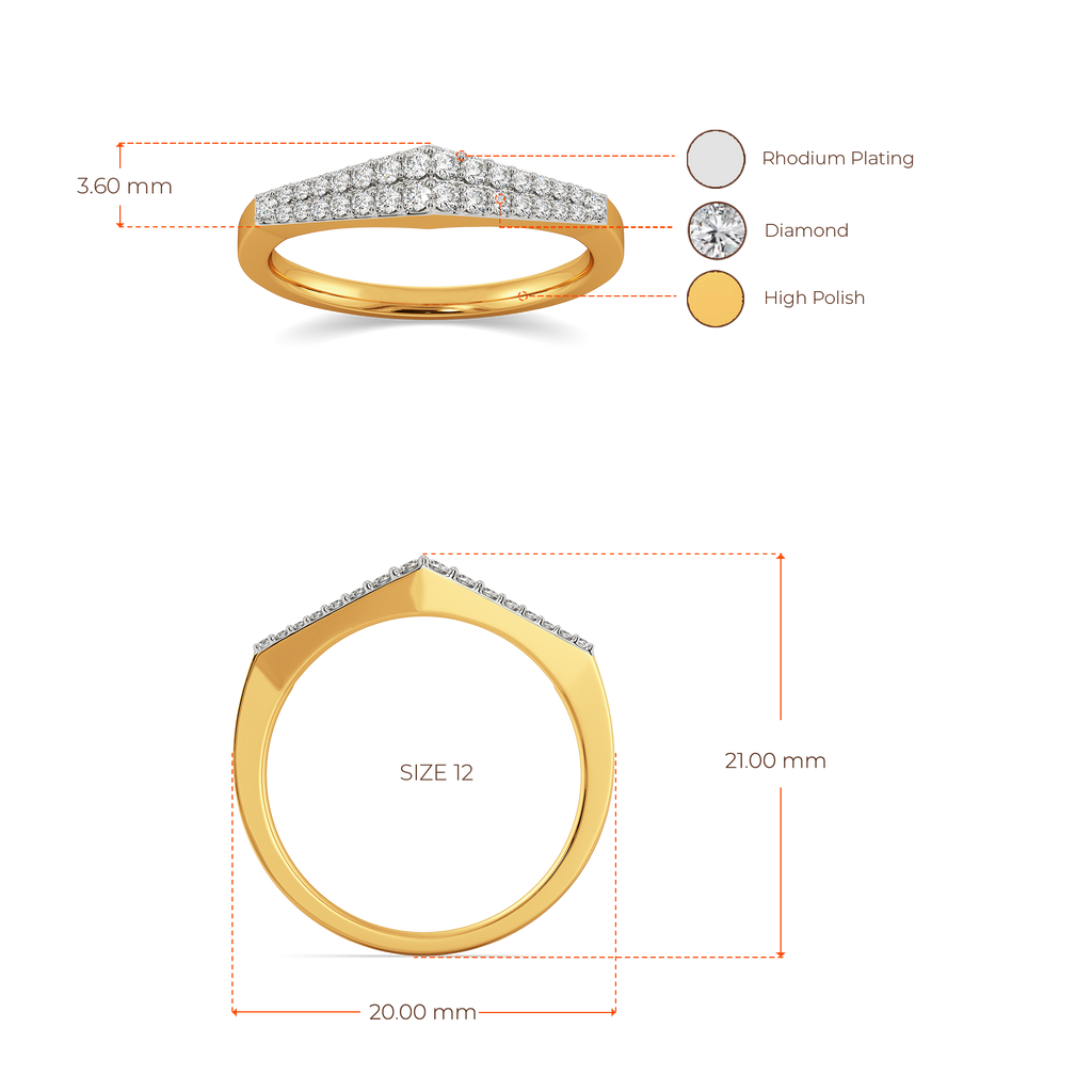Drapes Defined Diamond Rings image