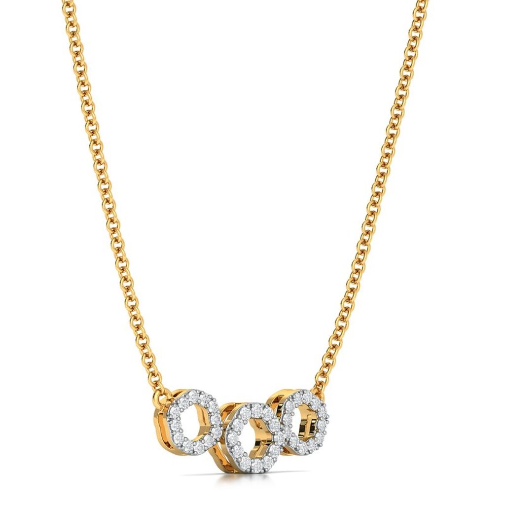 Circle of Dazzle Diamond Necklaces