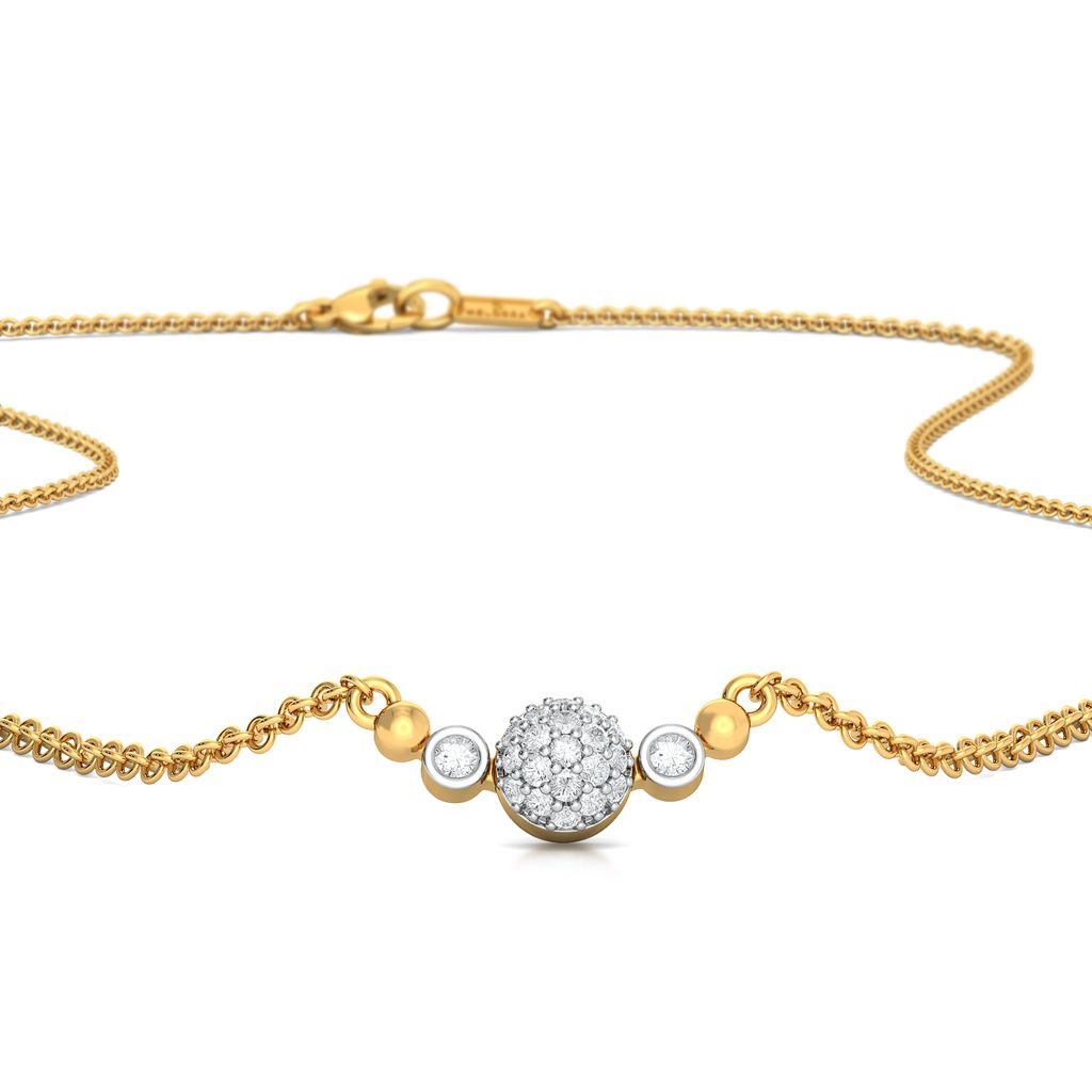 Bound by round Diamond Necklaces
