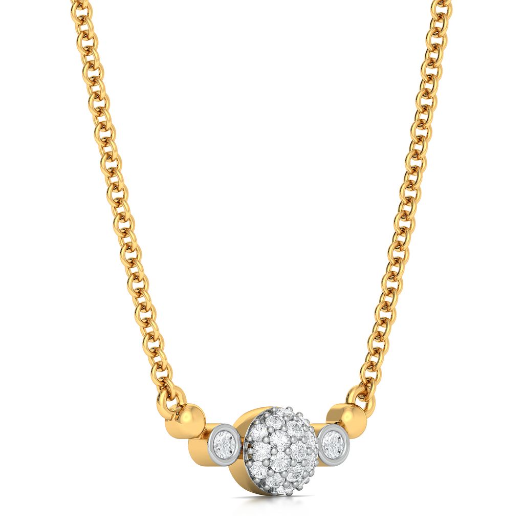 Bound by round Diamond Necklaces