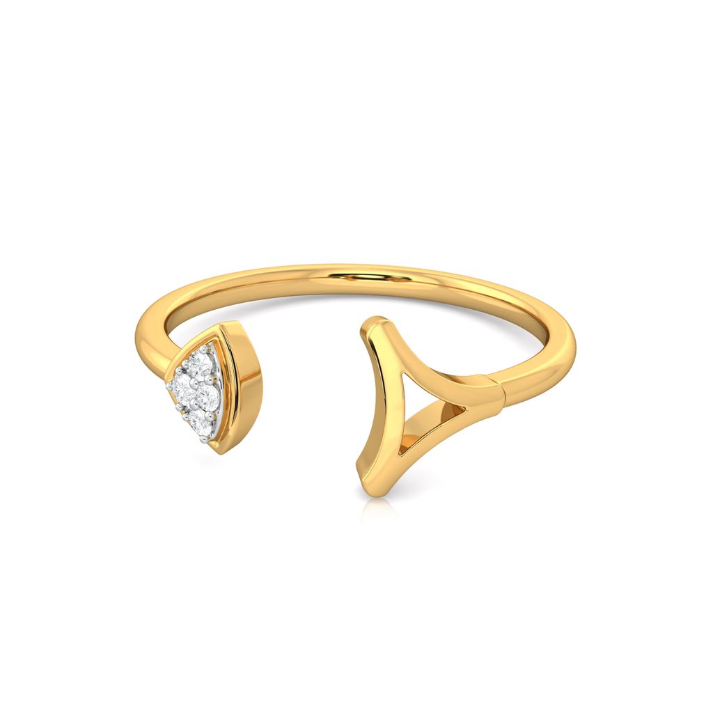Triangular Tango Diamond Rings image