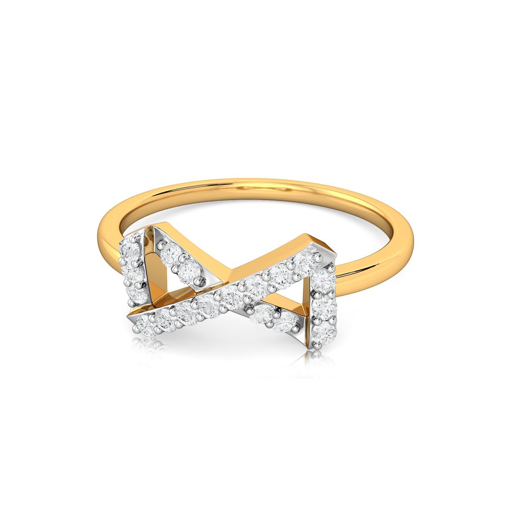 Bow Glow Diamond Rings image