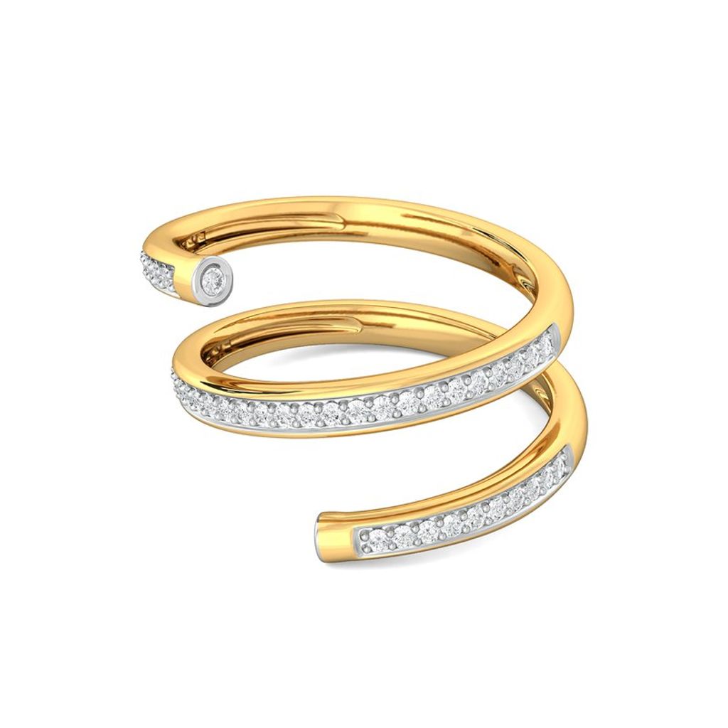 Helix Elixir Diamond Rings image