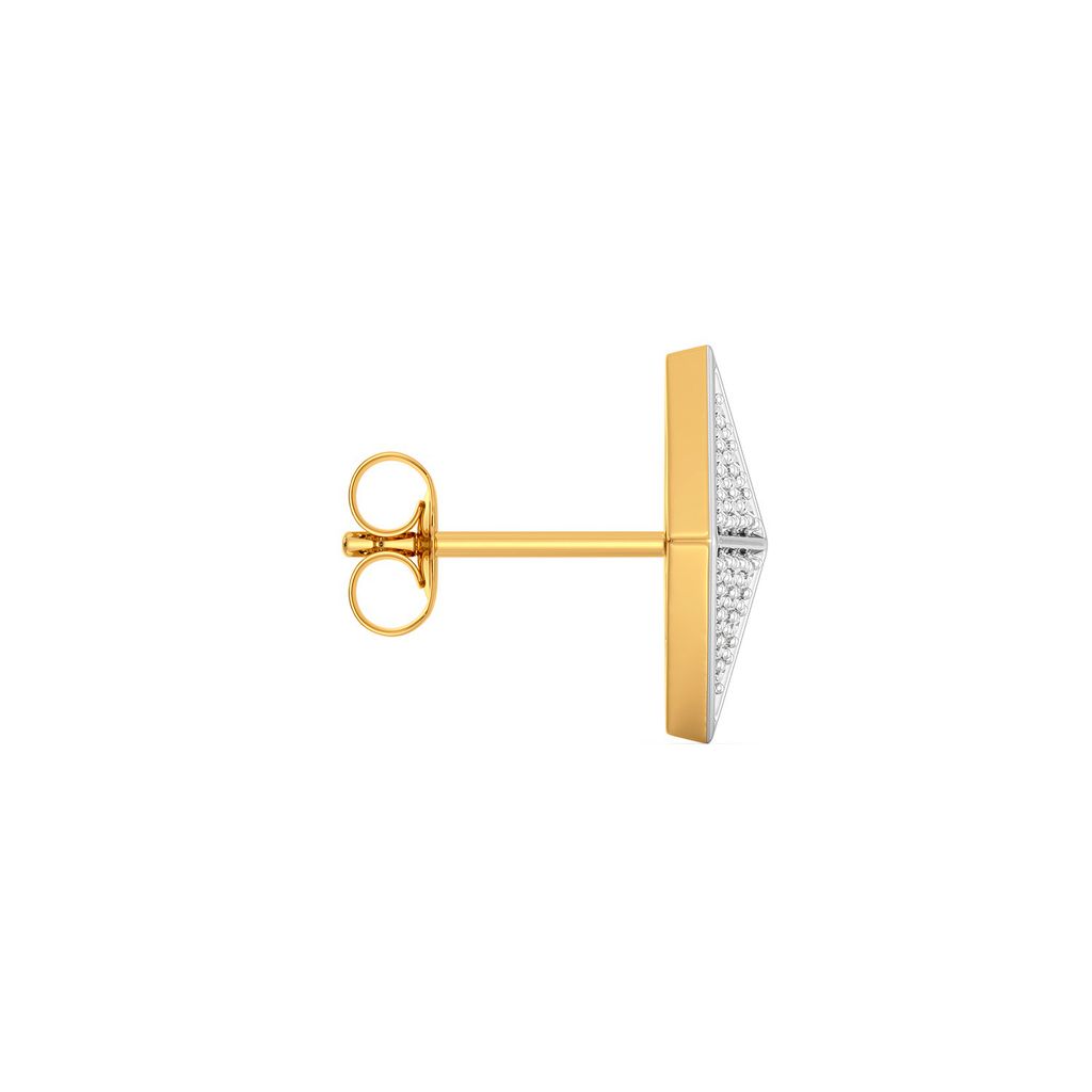 Mastaba Diamond Earrings