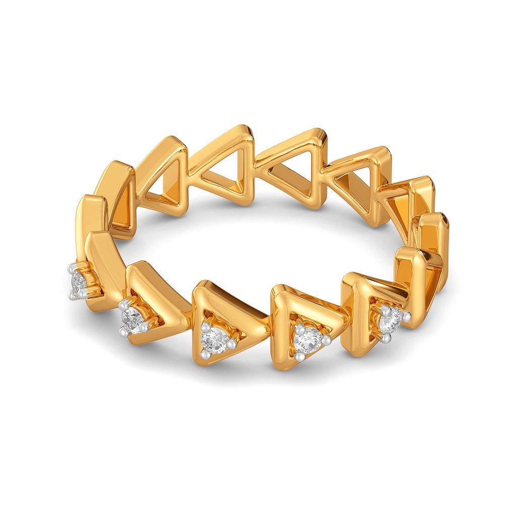Center of Attraction Diamond Rings alternate view 3