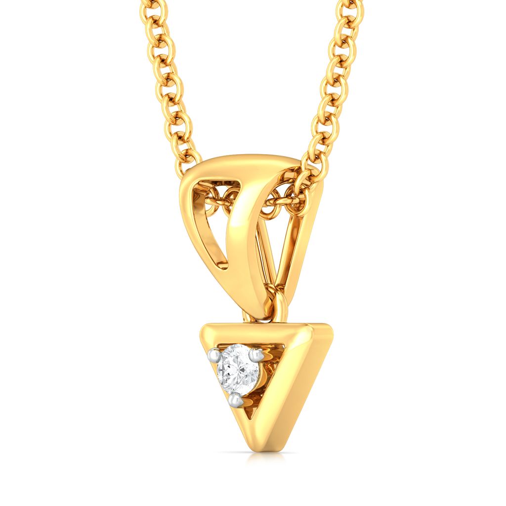 Center of Attraction Diamond Pendants