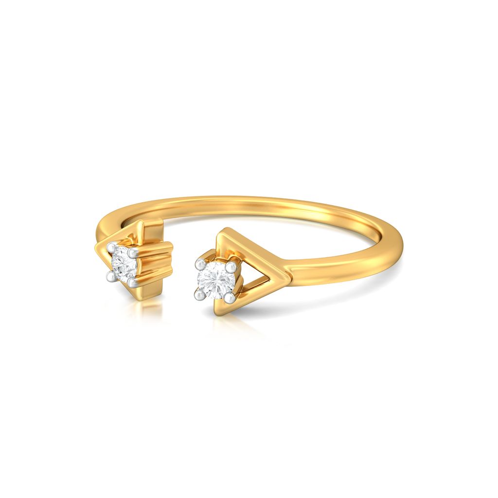 Tricky Trinity Diamond Rings image