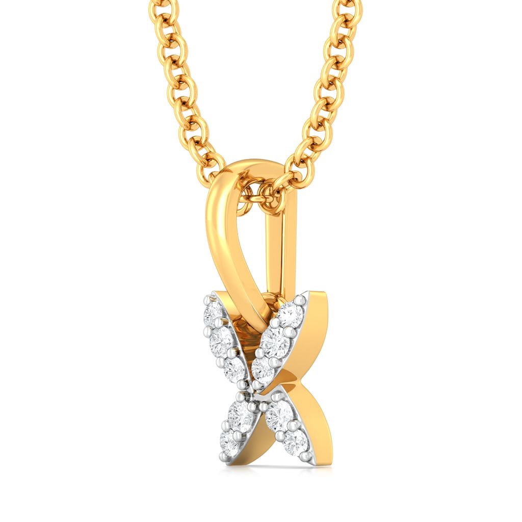 Peace Out Diamond Pendants
