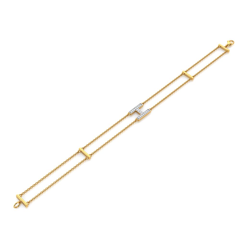 Coil Voile Diamond Bracelets
