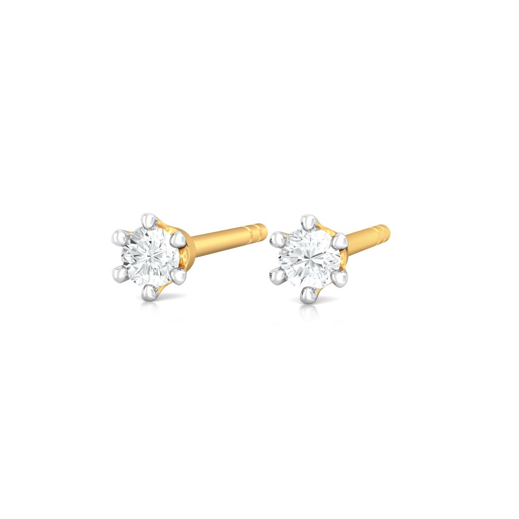 Dotted Dimensions Diamond Earrings
