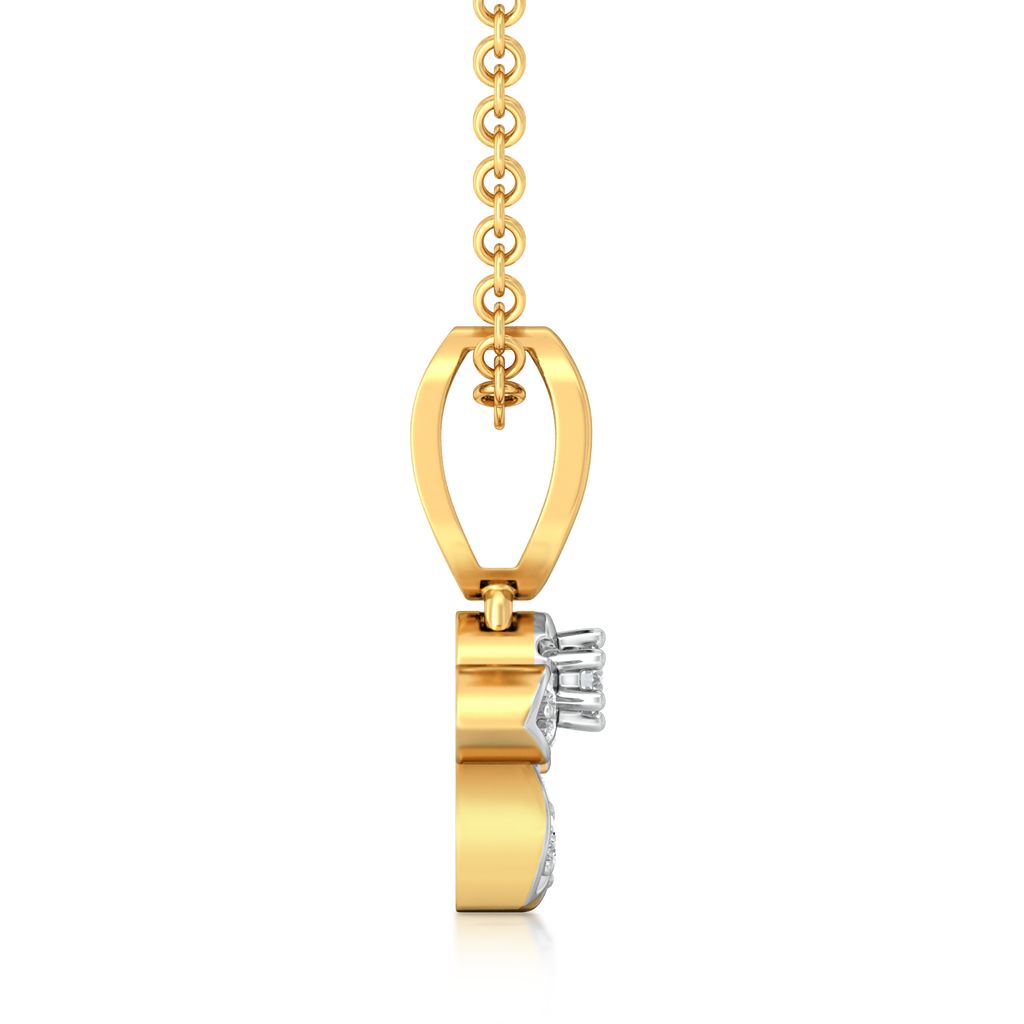 Dew Cue Diamond Pendants
