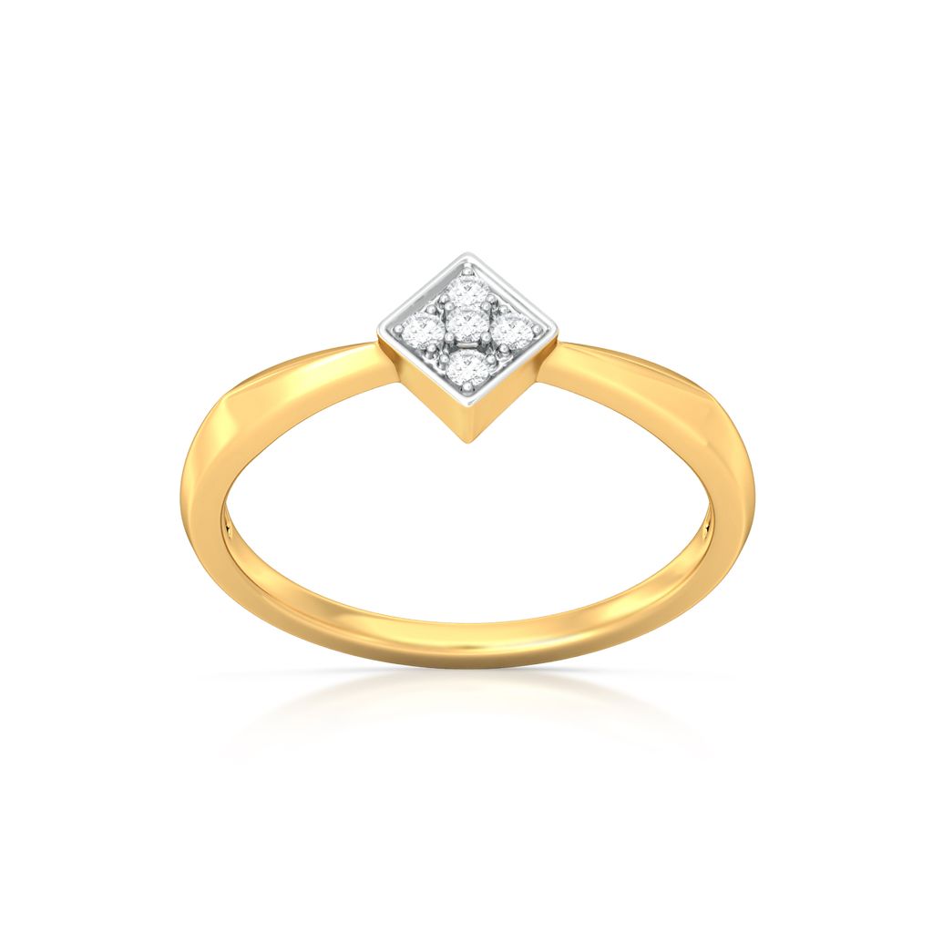 Parallel Spell Diamond Rings alternate view 3