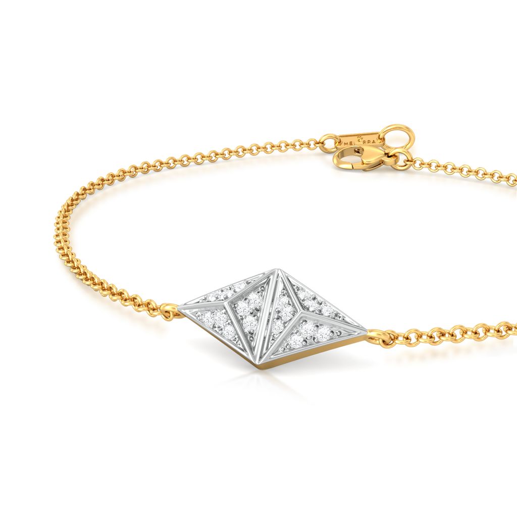 Spangle Triangle Diamond Bracelets