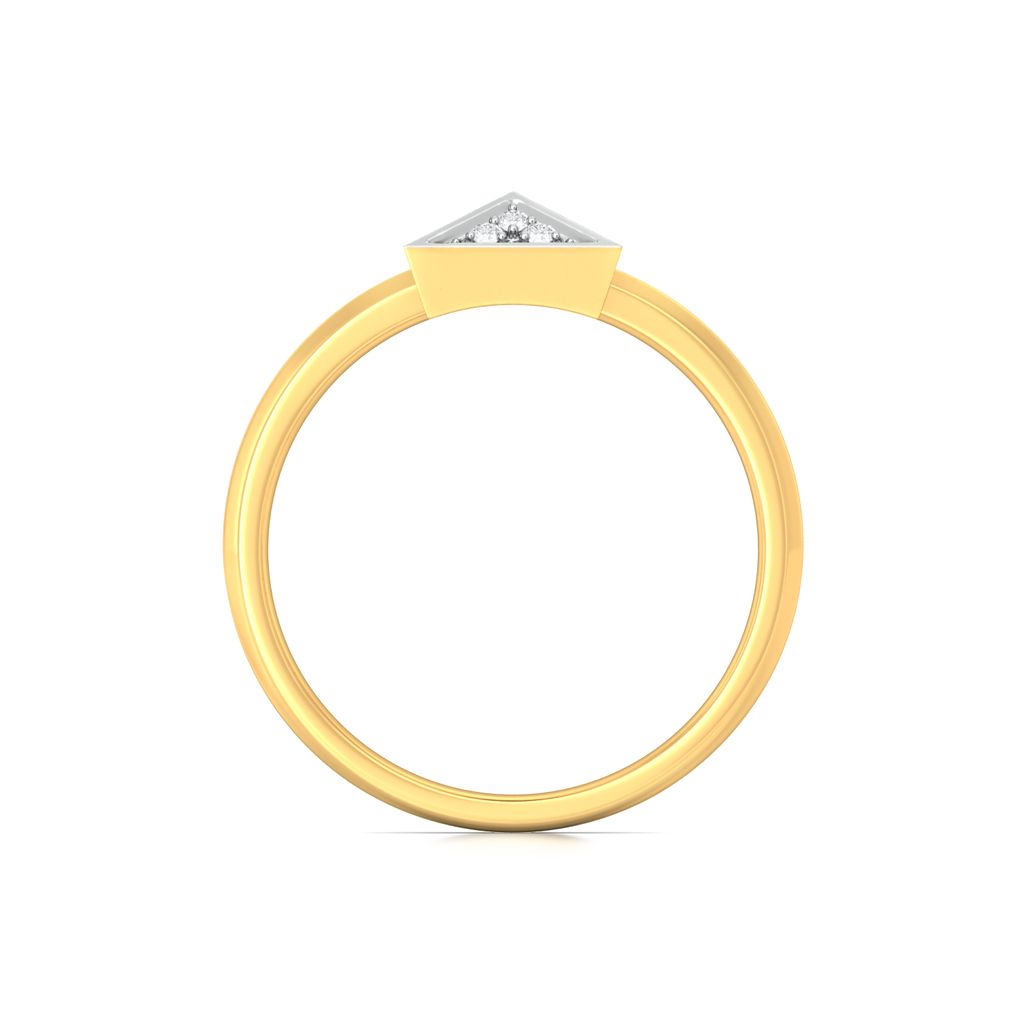 Spangle Triangle Diamond Rings image