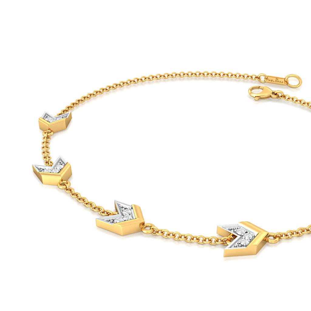 Arrow Bolero Diamond Bracelets