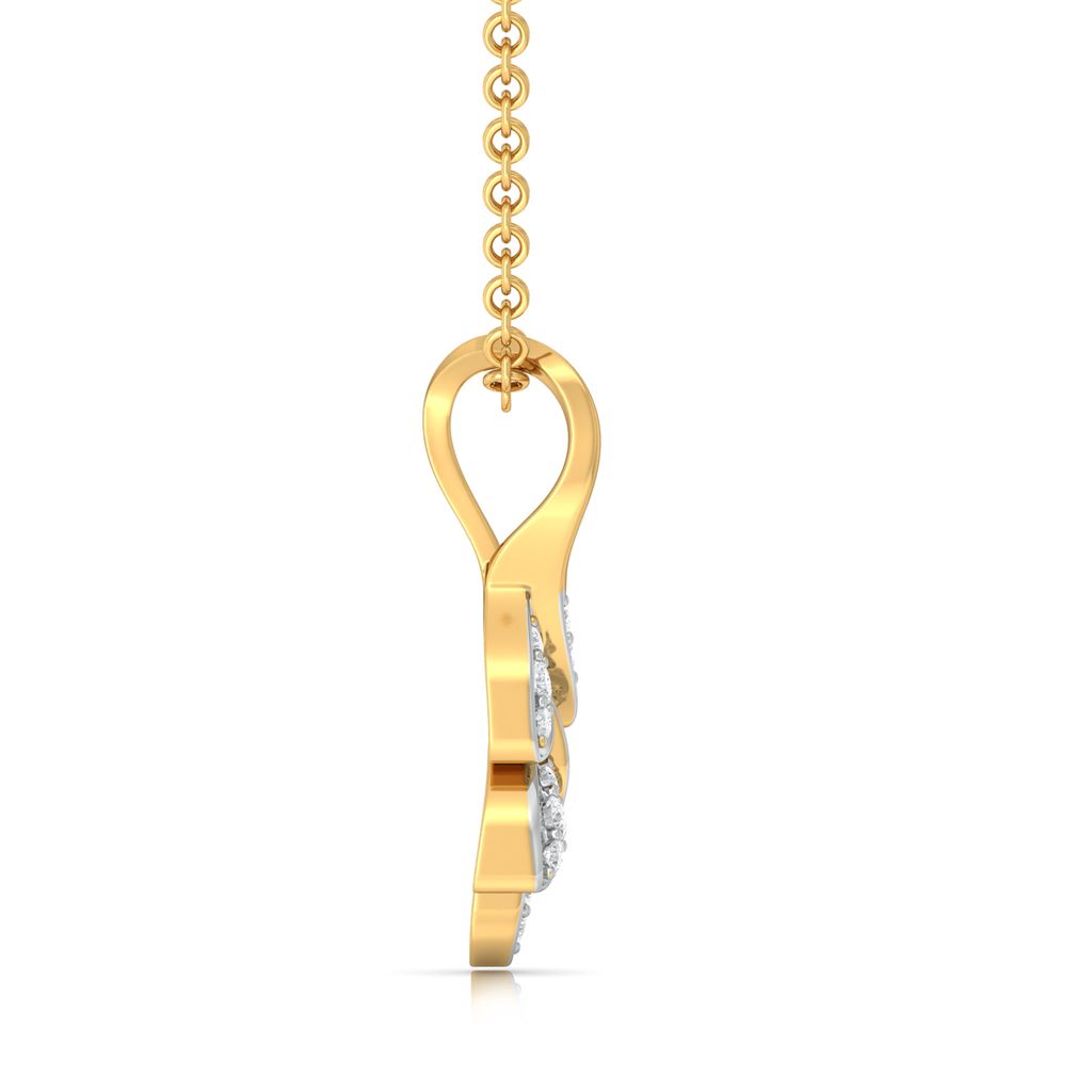 Flora Aura Diamond Pendants