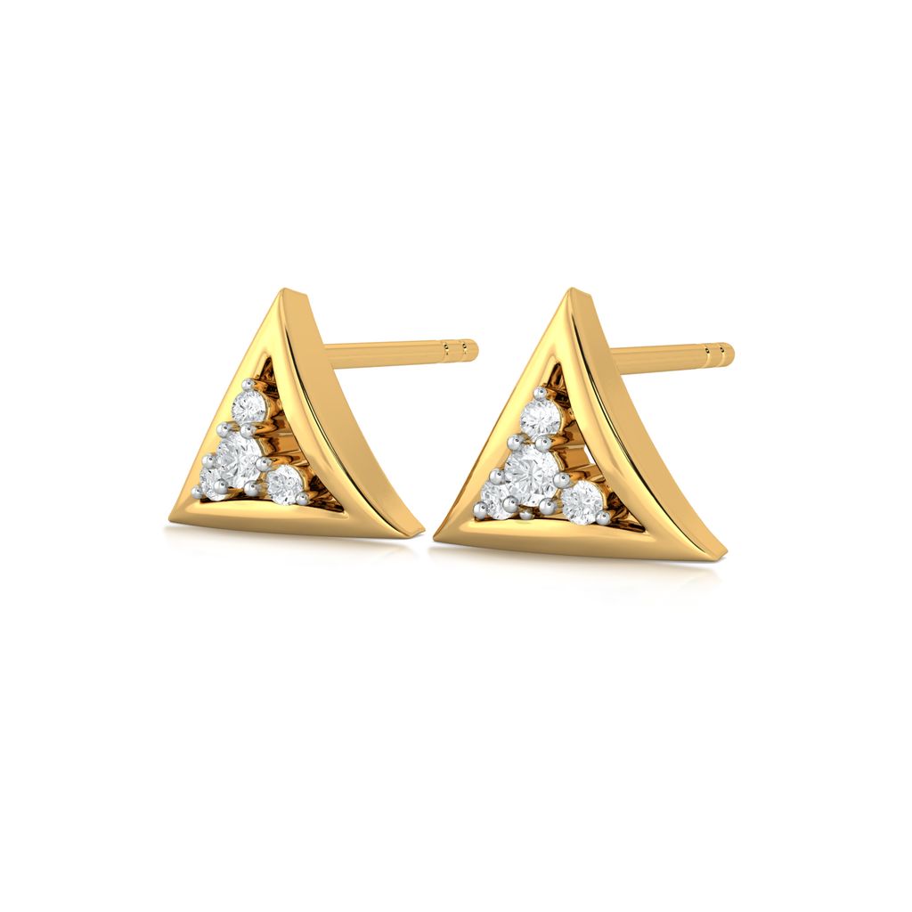 Doppelganger Diamond Earrings