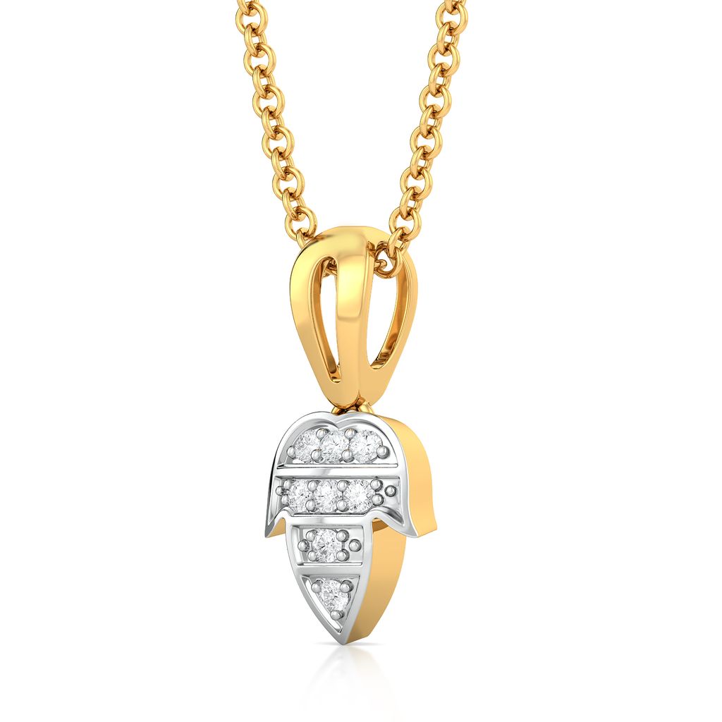 Foliage Fabulous Diamond Pendants