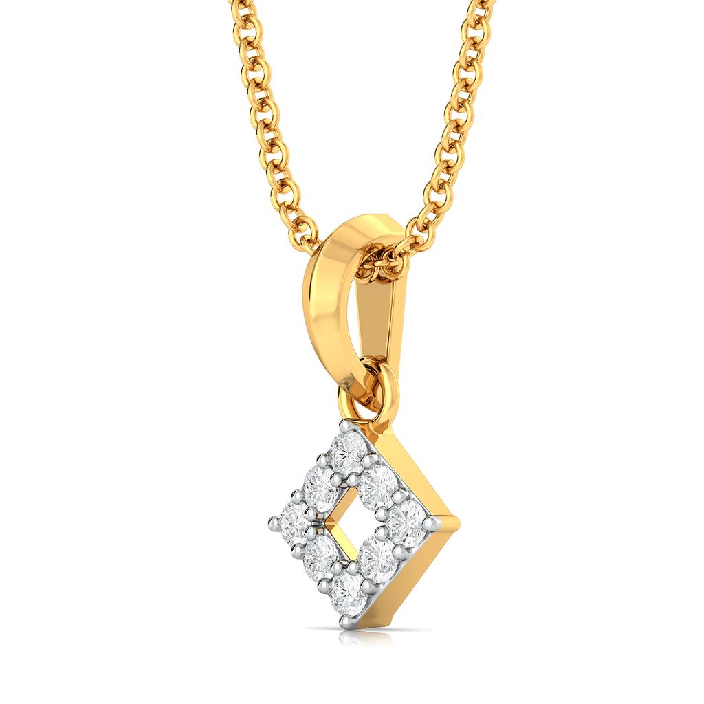 Teeny Dreamy Diamond Pendants