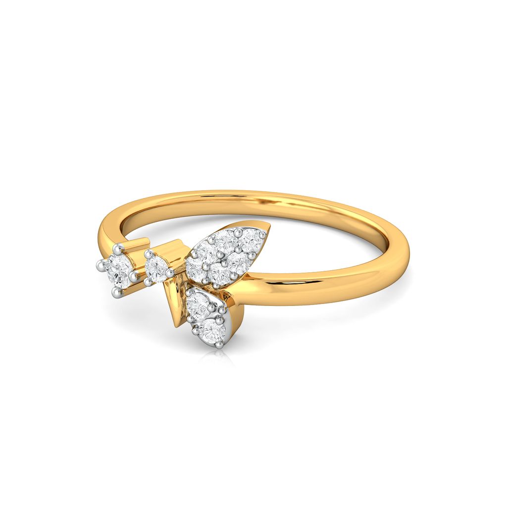 Flutter Fly Diamond Rings image