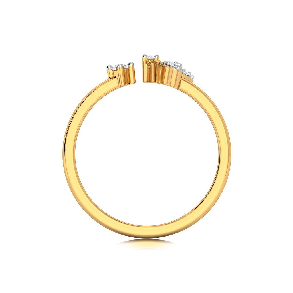 Flutter Fly Diamond Rings image