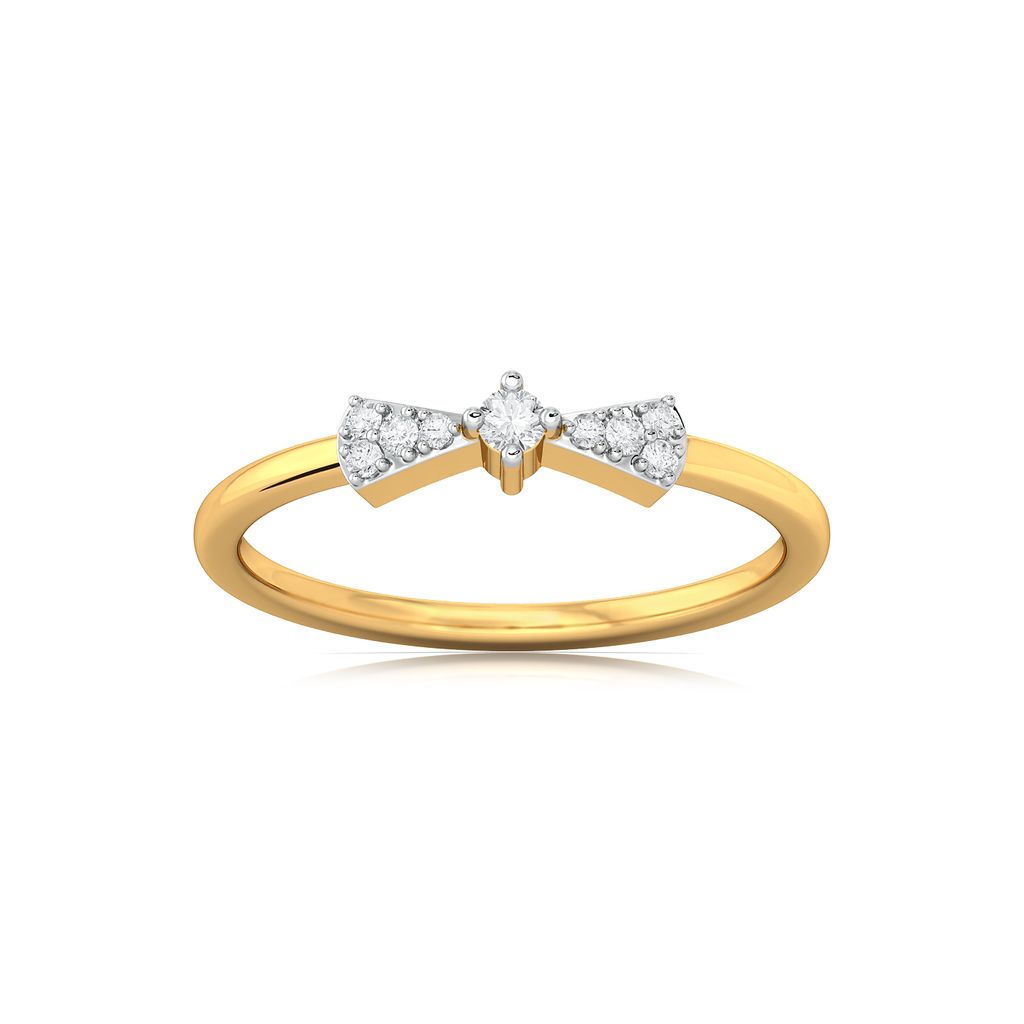 Frow Bow Diamond Rings alternate view 3